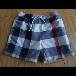 Burberry Jeffries Check Swim Trunks (authentic)